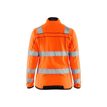 Blåkläder 4966 dame high vis microfleece jakke, hi-vis orange