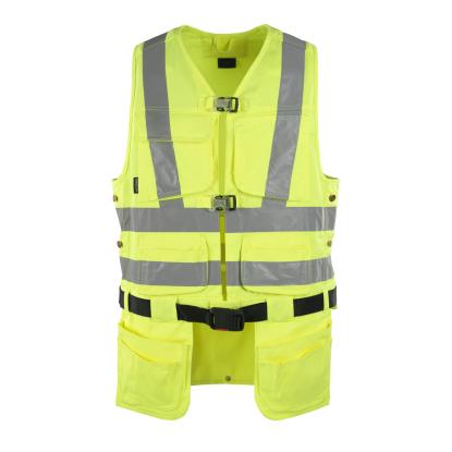 MASCOT SAFE CLASSIC Yorkton værktøjsvest, hi-vis gul