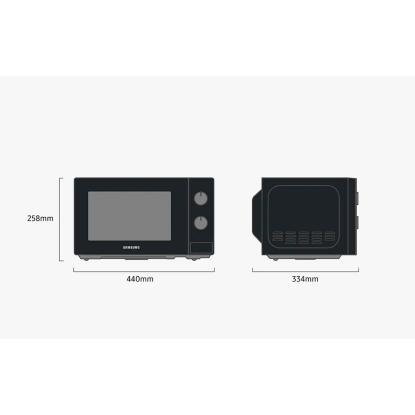 Samsung MS20A3010AH/EE mikroovn, 20 liter
