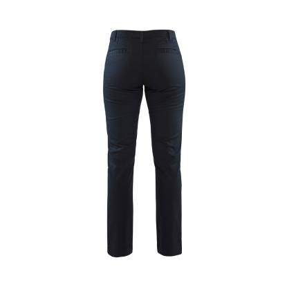 Blåkläder 7165 dame chinos stretch, mørk marineblå