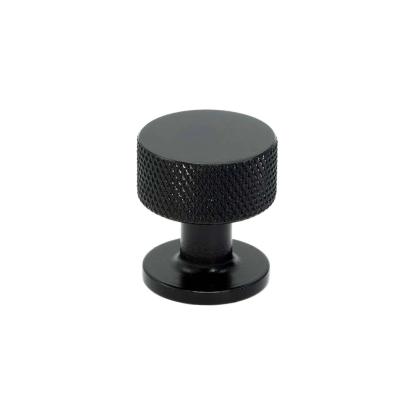 Beslag Design Crest knop, Ø26 mm, mat sort