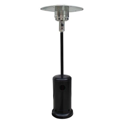Nordicblue terrassevarmer med slange og regulator, H227 x B49,5 cm, sort