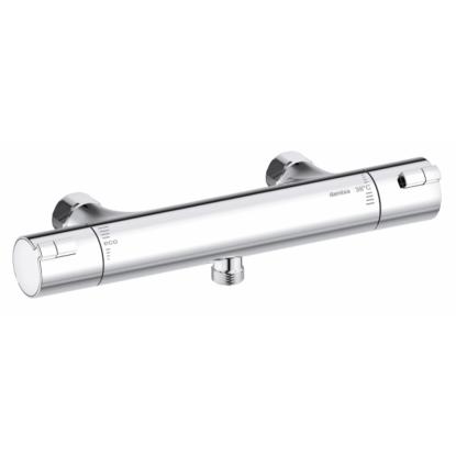 Damixa Zero brusearmatur uden rosetter, 1/2" afgang, krom