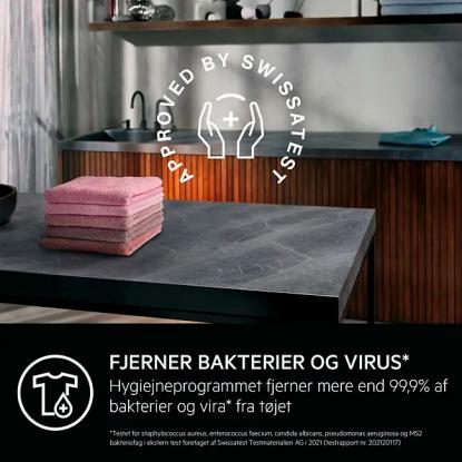 AEG 9000 AbsoluteCare Plus kondenstørretumbler med varmepumpe TR956C95S - 9 kg