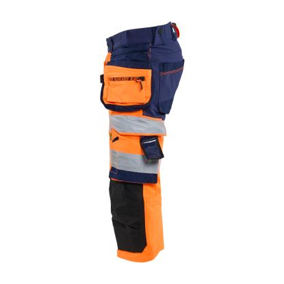Blåkläder 1123 high vis knickers 4-vejs stretch, hi-vis orange/marineblå