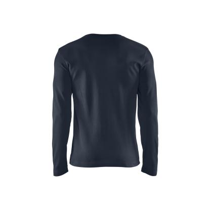 Blåkläder 3314 t-shirt lang ærme, mørk marineblå