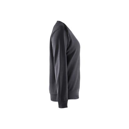Blåkläder 3408 dame sweatshirt, mellemgrå/sort