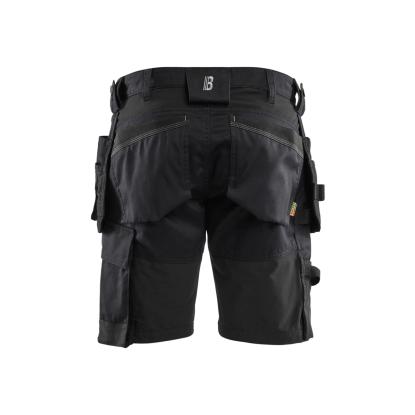 Blåkläder 1752 håndværker shorts med stretch, sort