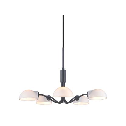 Halo Design Kjøbenhavn mini lysekrone, 18 cm, Ø50 cm, G9, sort