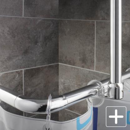 Ridder universal brusestang, krom