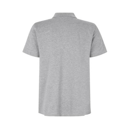 ID 0525 poloshirt med stretch, grå melange