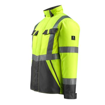 MASCOT SAFE LIGHT Penrith vinterjakke, hi-vis gul/mørk antracit