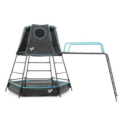 TP Toys Explorer Climb legetårn med hængemodul og sandkasse/boldbassin