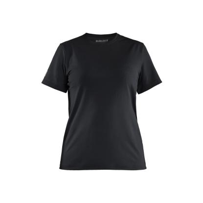 Blåkläder 3426 dame UV t-shirt, sort