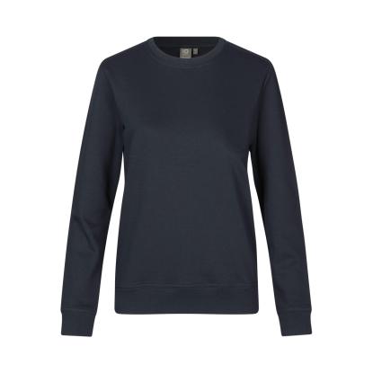 ID PRO Wear CARE 0381 sweatshirt, ubørstet, dame, navy