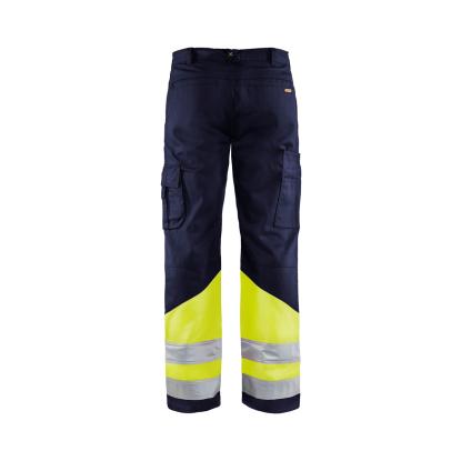 Blåkläder 1564 high vis buks, marineblå/hi-vis gul