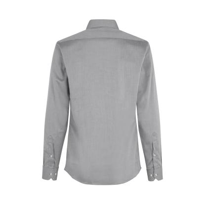 Seven Seas SS30 Fine Twill skjorte, slim, silver grey