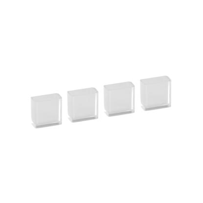 Classic by Elfa fod til gavlsæt, transparent - 4 stk.