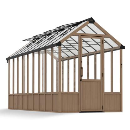 Canopia by Palram Natura drivhus, cedertræ/polycarbonat - 15,3 m²
