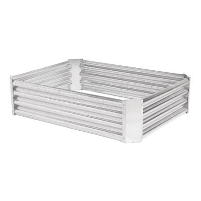 Højbed i metal, 120 x 80 x 30 cm
