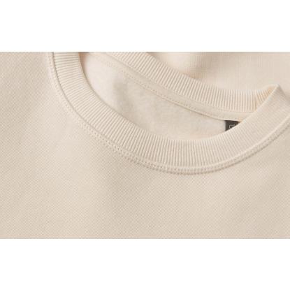 ID 0682 sweatshirt, økologisk, off-white