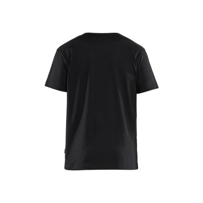 Blåkläder 9215 t-shirt, sort/hi-vis gul