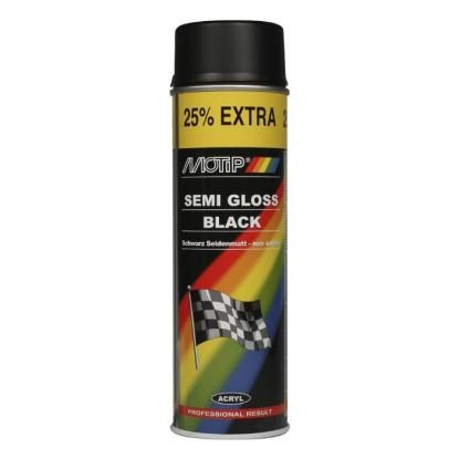 Motip universallak, 500 ml - sort halvmat