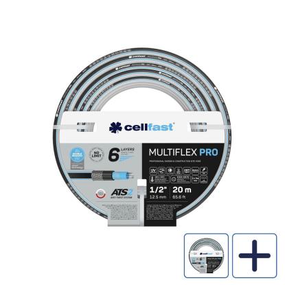 Cellfast Multiflex PRO 6-lags haveslange, Ø12,5 mm