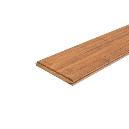 Bambus terrassebrædder, rillet/glat - vendbar, 100% FSC, 18 x 157 x 1860 mm