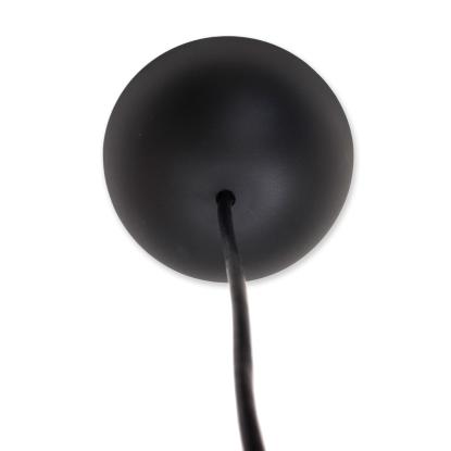 CableCup Mini roset, Ø12,5 cm, sort
