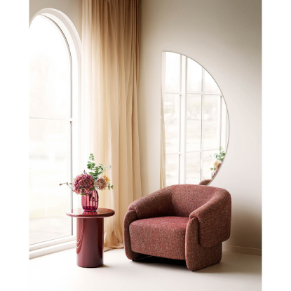 Hamilton loungestol, bordeaux mix