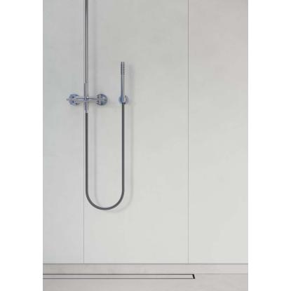 Fibo Stone vådrumspanel med 60 x 240 cm fliselook, 10 x 600 x 2400 mm, moonstone microdots