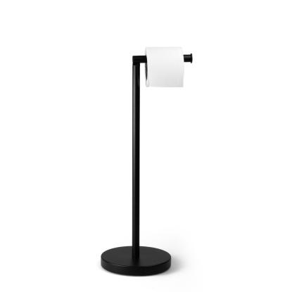 Habo Verbena toiletpapirholder, gulvstand, sort