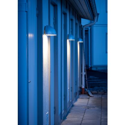 Norlys Paris udendørs væglampe, stor, E27, IP43, sort