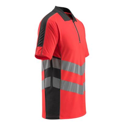 MASCOT SAFE SUPREME Murton poloshirt, hi-vis rød/mørk antracit