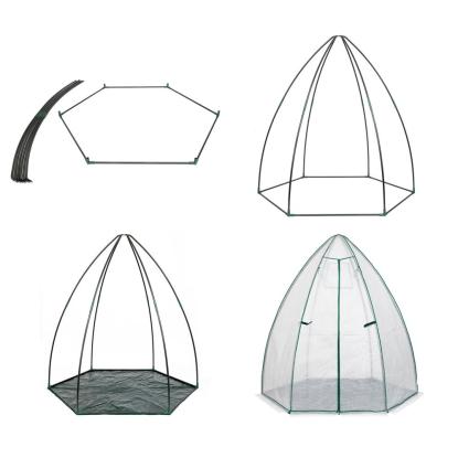 Westmann Mint overvintringstelt/drivhus, PE-folie, hvid, 200 x 200 x 200 cm