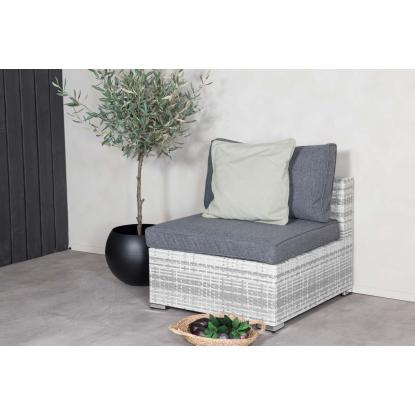 Venture Design Amazon sofamodul, grå/hvid, 65 x 75 x 87 cm