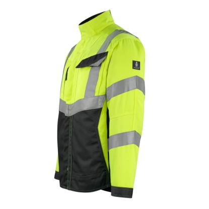 MASCOT SAFE SUPREME Oxford arbejdsjakke, hi-vis gul/sort
