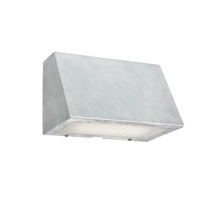 Norlys Ski LED væglampe, IP44, galvaniseret