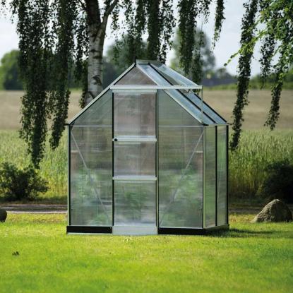 Halls Icon 6 drivhus 2,5 m², alu, 4 mm poly