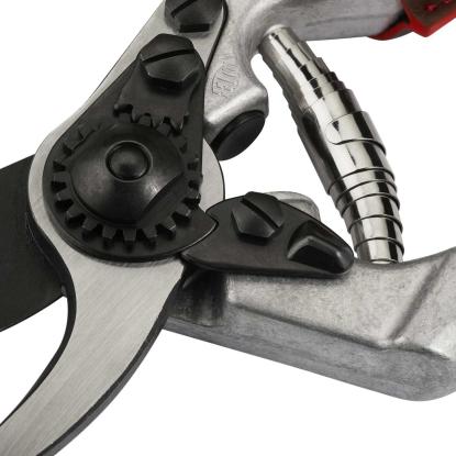 FELCO 8 Elite beskæresaks med F-Tech klinge og lædergreb, højrehåndet - L