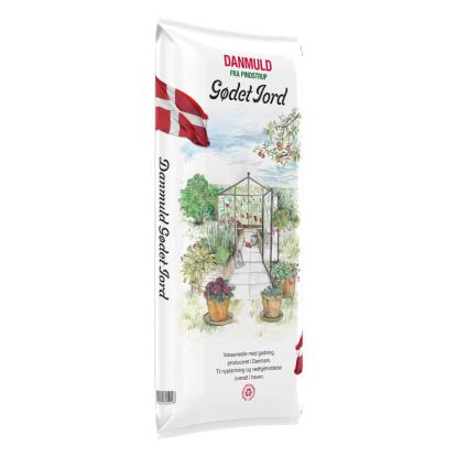 Danmuld gødet jord, 72 x 40 liter - 2880 liter