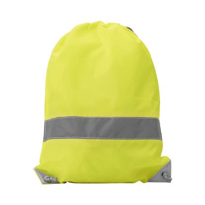ID 1850 Gymbag, rygsæk, fluorescerende gul