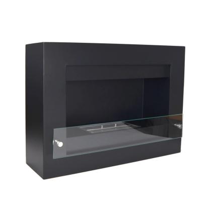 ScandiFlames Nebraska biopejs, vægmodel, sort