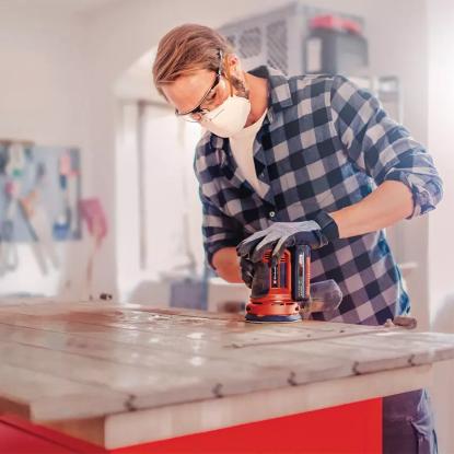 Einhell TE-RS 18V Li excentersliber, 125 mm, uden batteri og lad