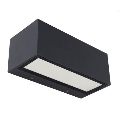 LUTEC GEMINI udendørs LED væglampe, up/down, H8,5 cm, IP54, 4000K, mørk grå