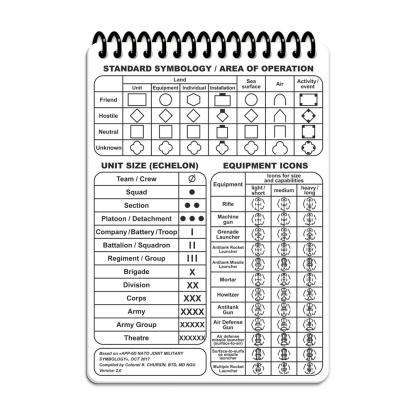 M-TAC Ecopybook All-Wheather notesbog, fireteam squad
