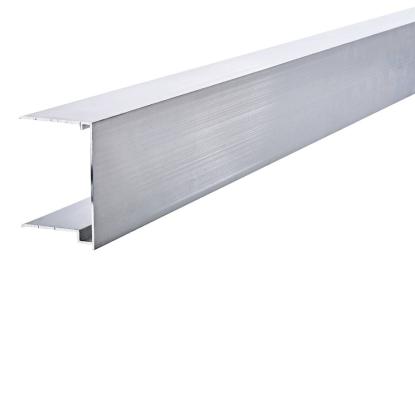 RIAS RIALIGHT alu vandnæseprofil til 55 mm termoplader - 1250 mm