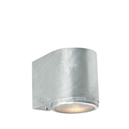 Norlys Mandal LED væglampe, Down, GU10, IP44, galvaniseret