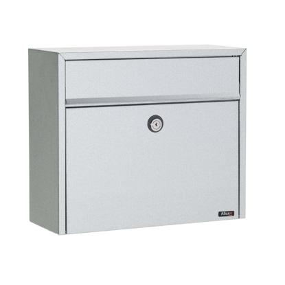 Allux LT150 postkasse med cylinderlås, galvaniseret